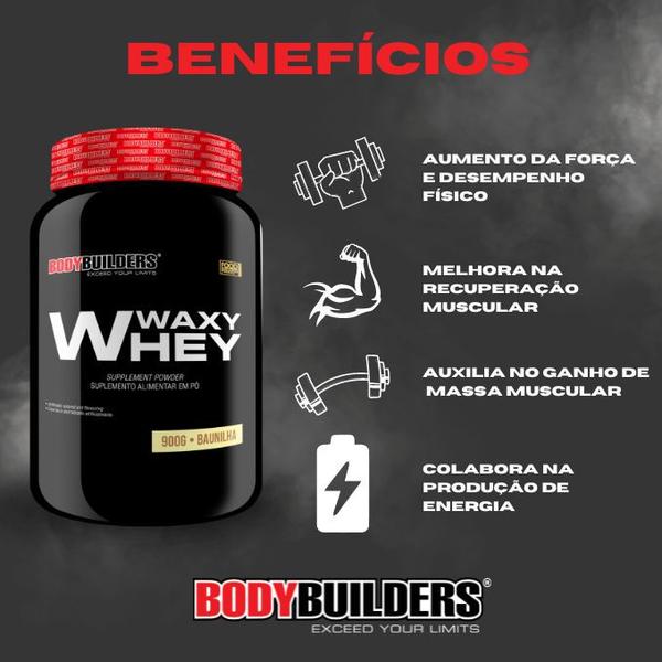 Whey Protein Waxy Whey Pote 900g - Bodybuilders Imagem de Whey Protein Waxy Whey Pote 900g - Bodybuilders