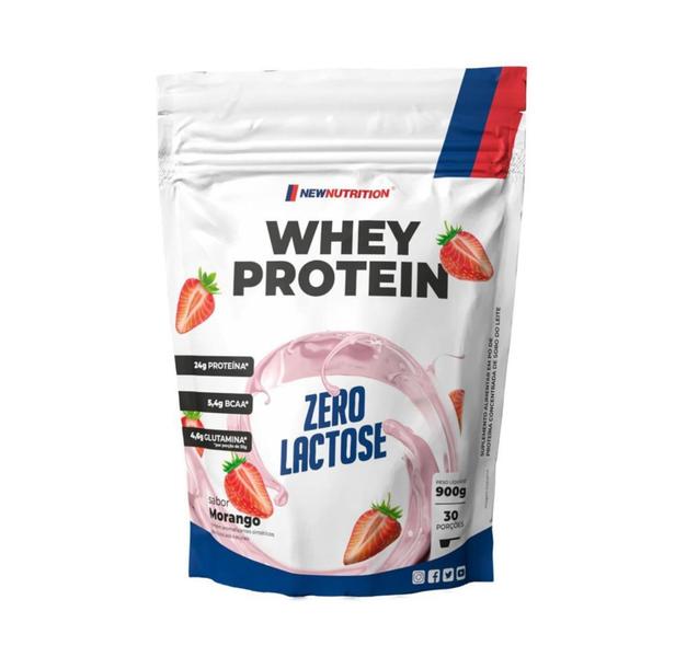 Imagem de Whey Protein Zero Lactose 900g - NEW NUTRITION