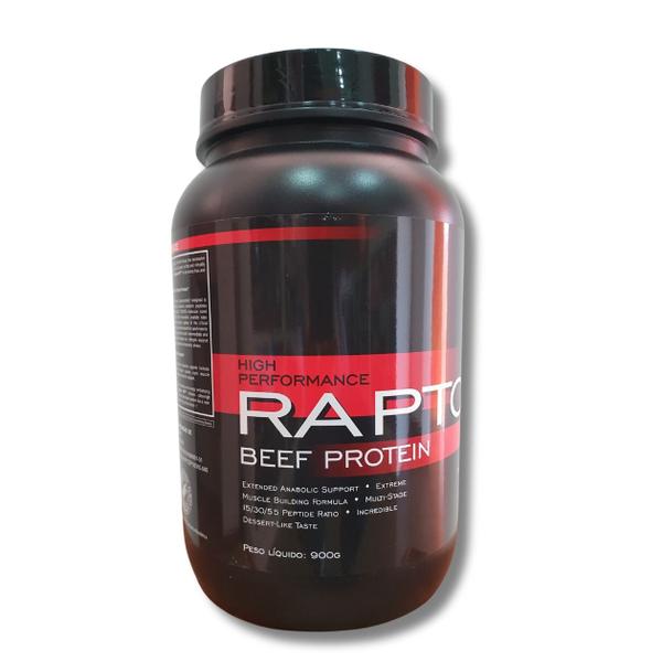 Imagem de Whey Raptor Beef Protein Whey Protein da Carne em pó Sabor Sensacao Pote 900gr - Ast Sports Science