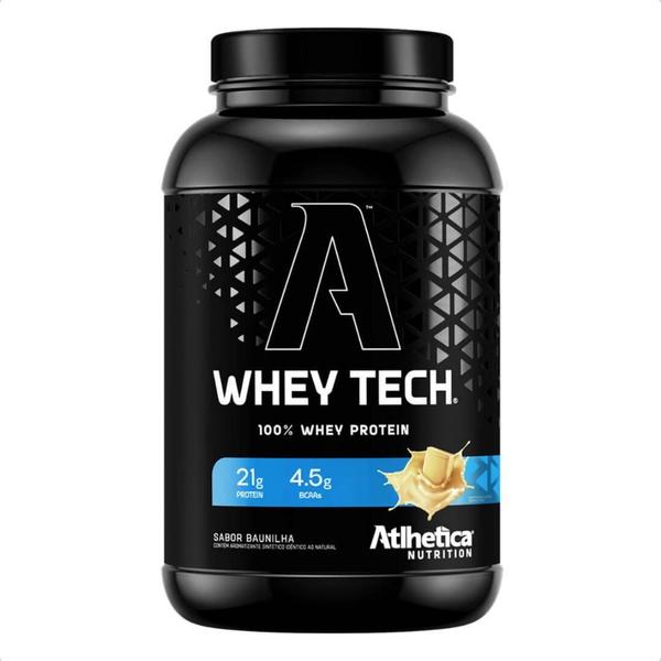 Imagem de Whey Tech 100% Blend Protein 900g Atlhetica Nutrition