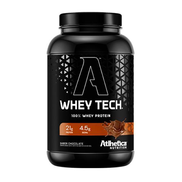 Imagem de Whey Tech 900g Isolada e Concentrada - Atlhetica Nutrition