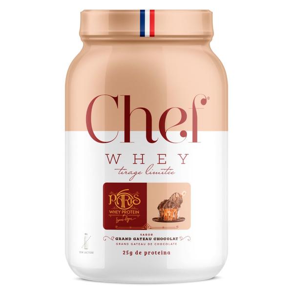 Whey Zero Lactose 25g Proteina Bolo Chocolate 800g Chef Whey Imagem de Whey Zero Lactose 25g Proteina Bolo Chocolate 800g Chef Whey