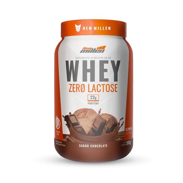 Imagem de Whey Zero Lactose 900G - New Millen - Chocolate