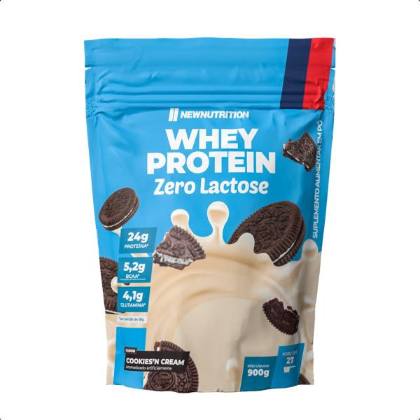Whey Zero Lactose 900g- New Nutrition Imagem de Whey Zero Lactose 900g- New Nutrition
