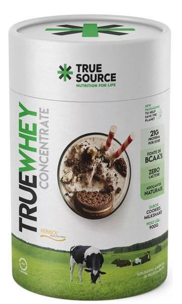 Imagem de Whey zero lactose cookies milkshake 900g - true source