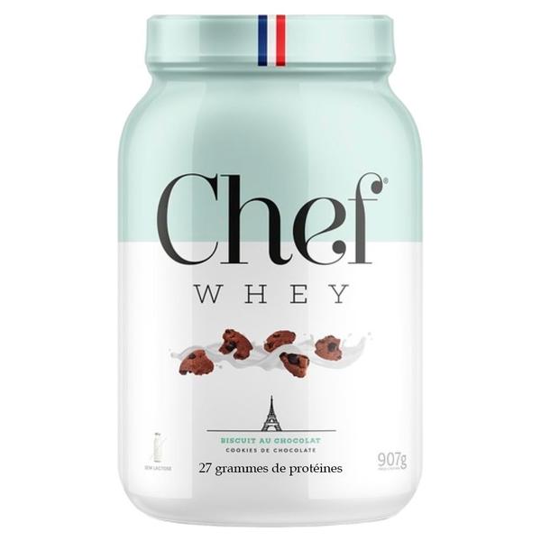 Whey Zero Lactose Mais Proteina Cookies 907g - Chef Whey Imagem de Whey Zero Lactose Mais Proteina Cookies 907g - Chef Whey