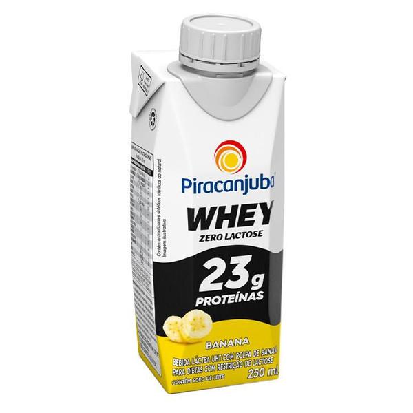 Imagem de Whey Zero Lactose Piracanjuba Bebida Láctea 12 Unidade 250ml