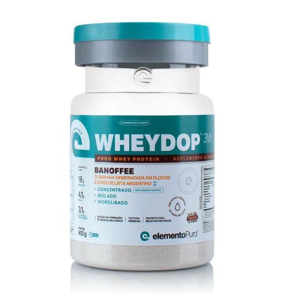 Imagem de Wheydop 3W Banoffee 900g - Elemento Puro