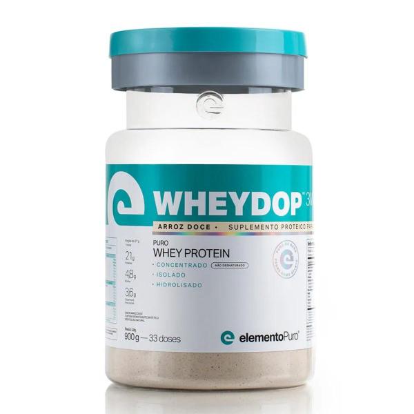 Imagem de Wheydop 3W Elemento Puro Whey Protein WPC WPI WPH 900g