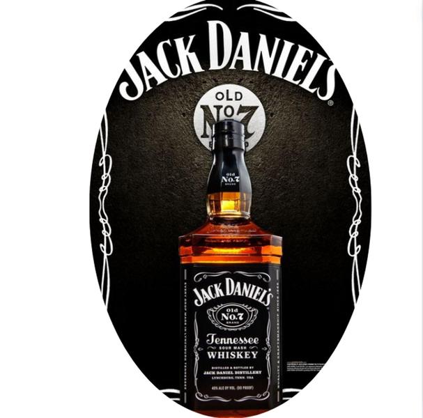 Imagem de Whisky Americano tennessee Old No.7 Jack Daniel's Garrafa Vidro chic presente 200ml 1 unid