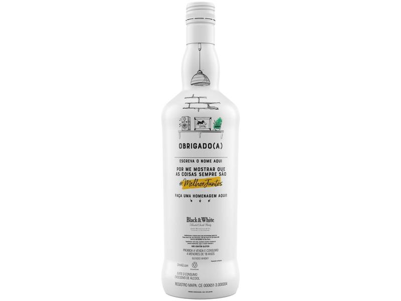 Imagem de Whisky Black & White Edição Limitada Blended Malt - Escocês 1L