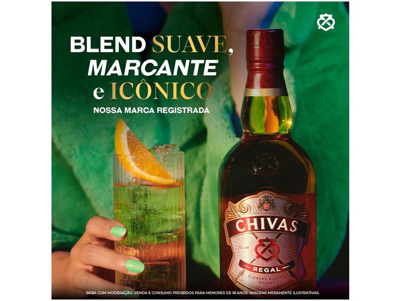 Whisky Blended Escocês Chivas Regal 12 anos 750ml Imagem de Whisky Blended Escocês Chivas Regal 12 anos 750ml