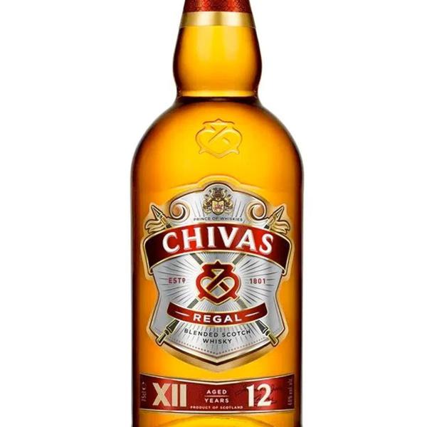 Whisky chivas regal 12 anos gf 750 ml - CHIVAS REAGAL Imagem de Whisky chivas regal 12 anos gf 750 ml