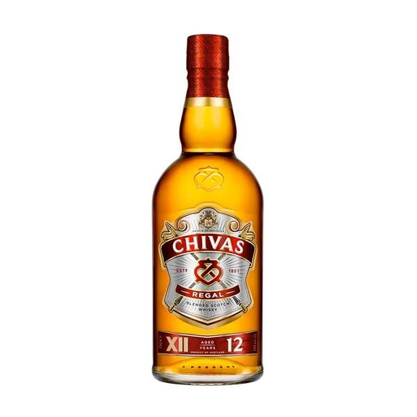 Whisky chivas regal 12 anos gf 750 ml - CHIVAS REAGAL Imagem de Whisky chivas regal 12 anos gf 750 ml
