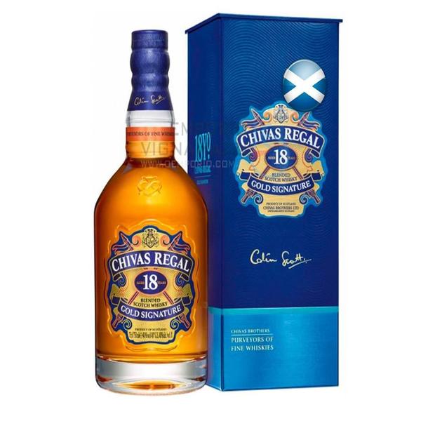 Imagem de Whisky Chivas Regal Gold Sgnature 18 Anos 750Ml