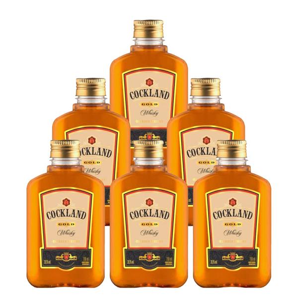 Imagem de Whisky Cockland Gold Pocket 200ml 6 Unidades