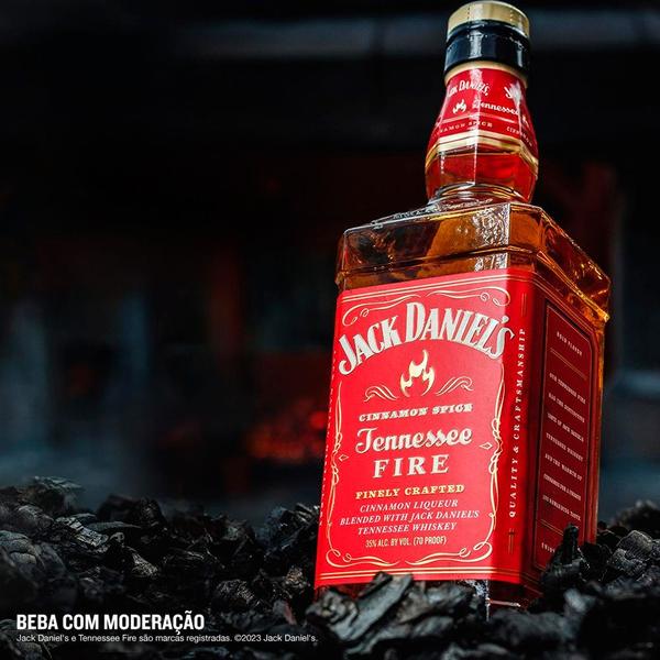 Imagem de Whisky de Canela Jack Daniel's Fire 700ml 6 Unidades