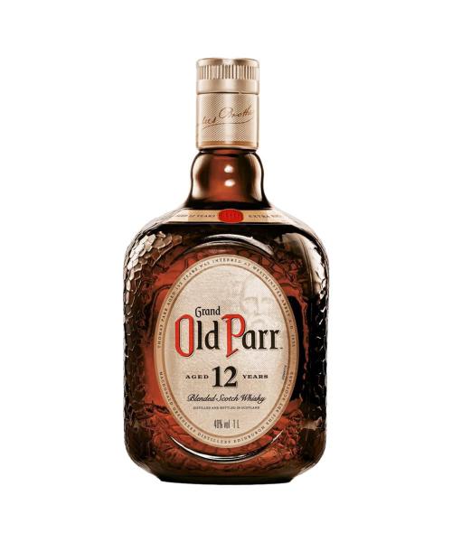 Imagem de Whisky Escocês Blended Grand Old Parr 12 Anos Garrafa 1 Litro