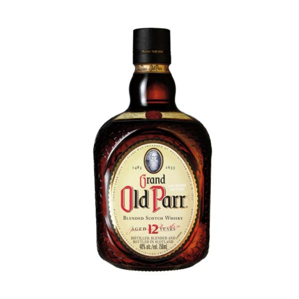Whisky Escocês Old Parr 12 Anos 1000ml Imagem de Whisky Escocês Old Parr 12 Anos 1000ml