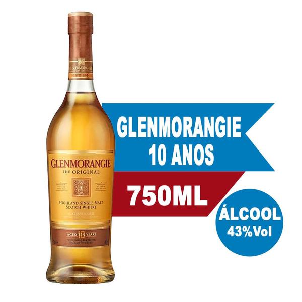 Imagem de Whisky glenmorangie 10 anos 750ml