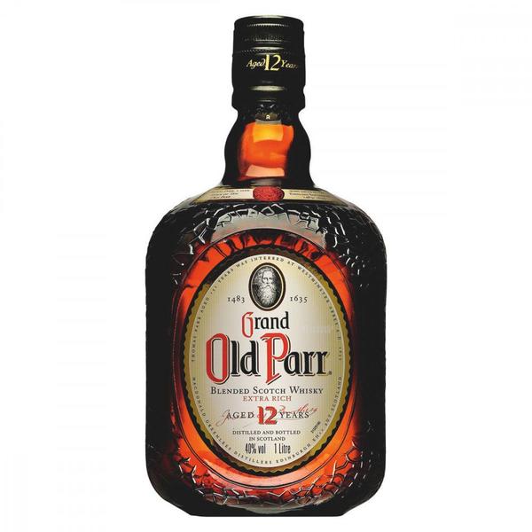 Whisky Grand Old Parr 12 Anos 1 Litro Whisky Grand Old Parr 12 Anos 1 Litro