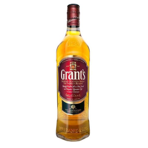 Whisky Grants Family Reserve 1 Lt 03 Unidades - Grant's Imagem de Whisky Grants Family Reserve 1 Lt 03 Unidades