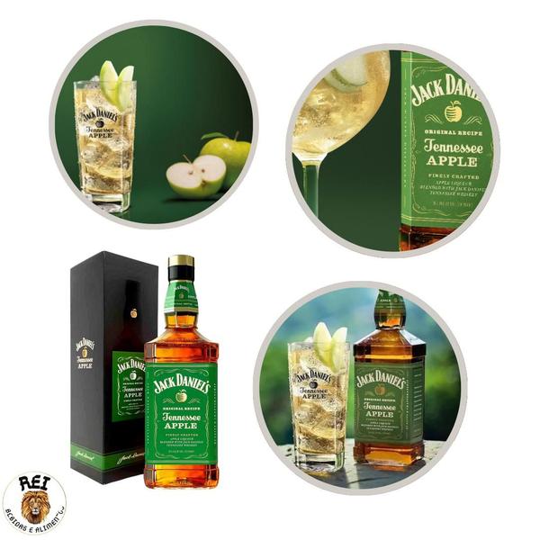 Imagem de Whisky Jack Daniel's Maçã Original Com Caixa E Selo 700 Ml