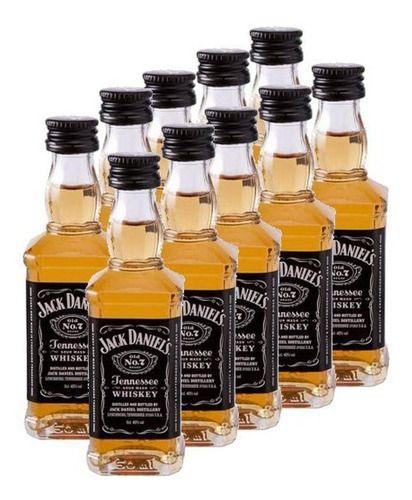 Imagem de Whisky Jack Daniel's Old No.7 Miniatura 50ml - 10 Unidades