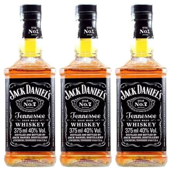 Imagem de Whisky Jack Daniel'S Tennessee 375Ml 03 Unidades