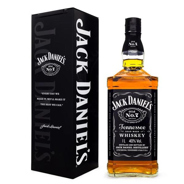 Imagem de Whisky Jack Daniels Old Nº07 com Lata Edição Especial Limitada 1L