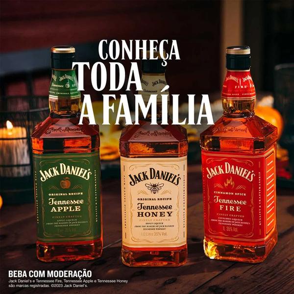 Imagem de Whisky Jack Daniels Tennessee Fire 1L 6 Unidades