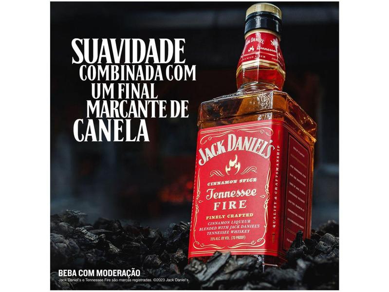Imagem de Whisky Jack Daniels Tennessee Fire - Flavors Americano 1L