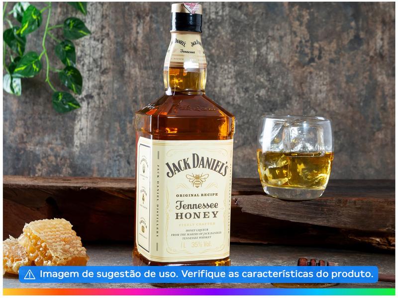 Whisky Jack Daniels Tennessee Honey 1L Imagem de Whisky Jack Daniels Tennessee Honey 1L