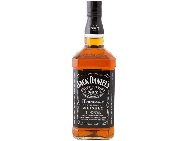 Whisky Jack Daniels Tennessee Old N. 7 1L Imagem de Whisky Jack Daniels Tennessee Old N. 7 1L