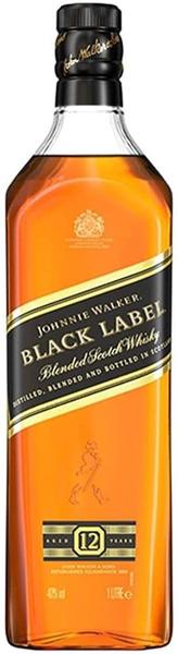 Imagem de Whisky Johnnie Walker 12 Anos Black Label - 1 Litro