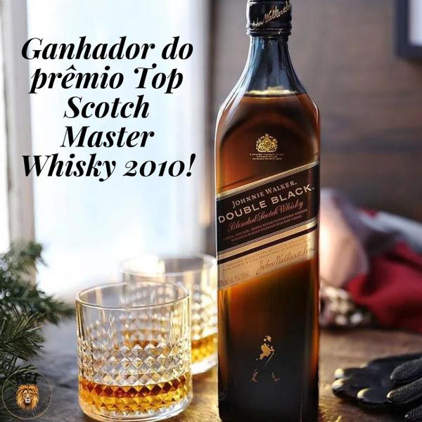 Imagem de Whisky Johnnie Walker Double Black 1 L Com Selo Ipi E Caixa Original