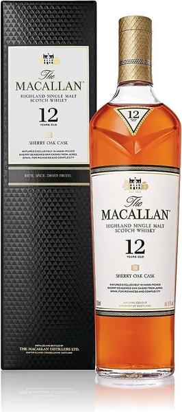 Imagem de Whisky Macallan Sherry Oak 12 anos 700ml