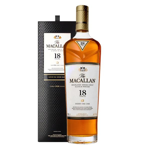 Imagem de Whisky macallan sherry oak 18 anos 700ml