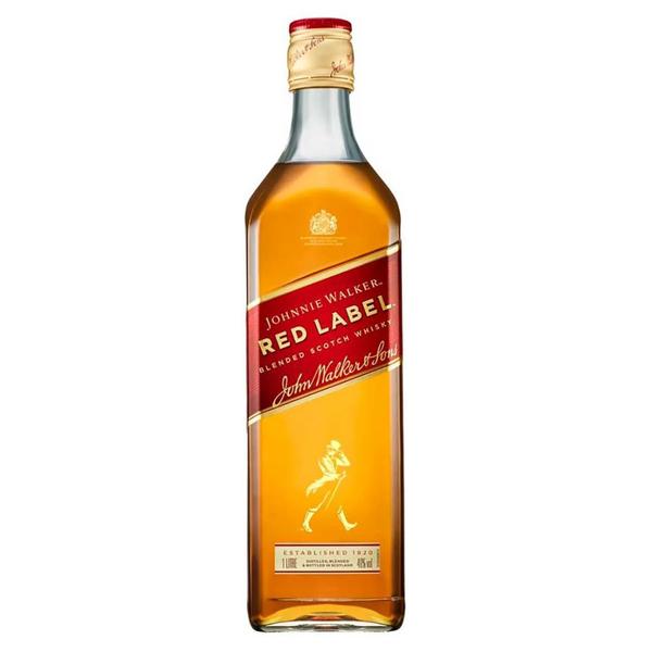 Imagem de Whisky Red Label 1L + White Horse 1L + Jim Beam Bourbon 1L