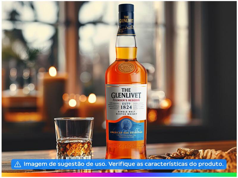 Imagem de Whisky The Glenlivet Founder's Reserve Escocês 750ml