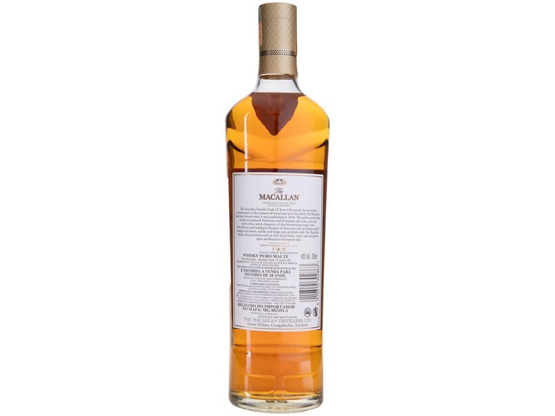 Imagem de Whisky The Macallan Double Cask Single Malt 12 Anos Escocês 700ml