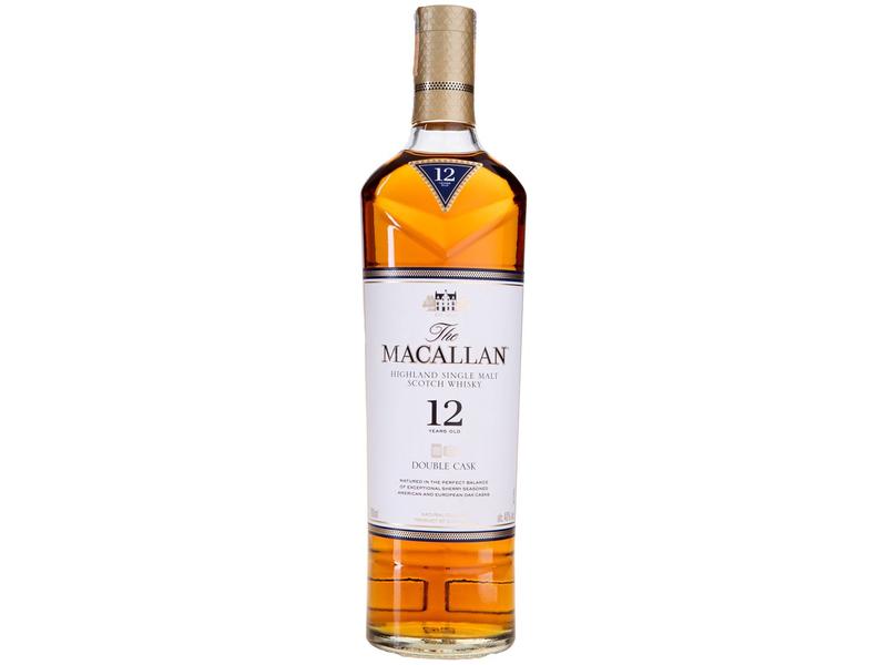 Whisky The Macallan Double Cask Single Malt 12 Anos Escocês 700ml Imagem de Whisky The Macallan Double Cask Single Malt 12 Anos Escocês 700ml