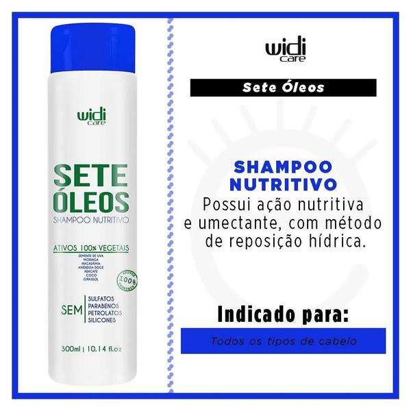 Imagem de Widi care sete oleos shampoo nutritivo 300ml