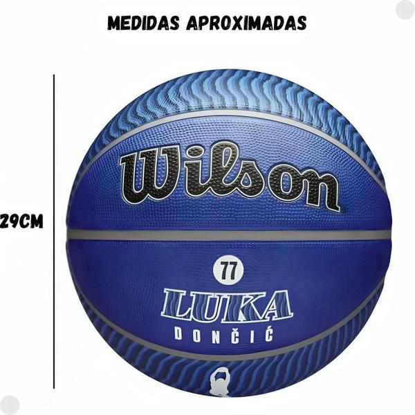 Imagem de Wilson bola basquete nba player icon outdoor luka 7 wz4006401xb7