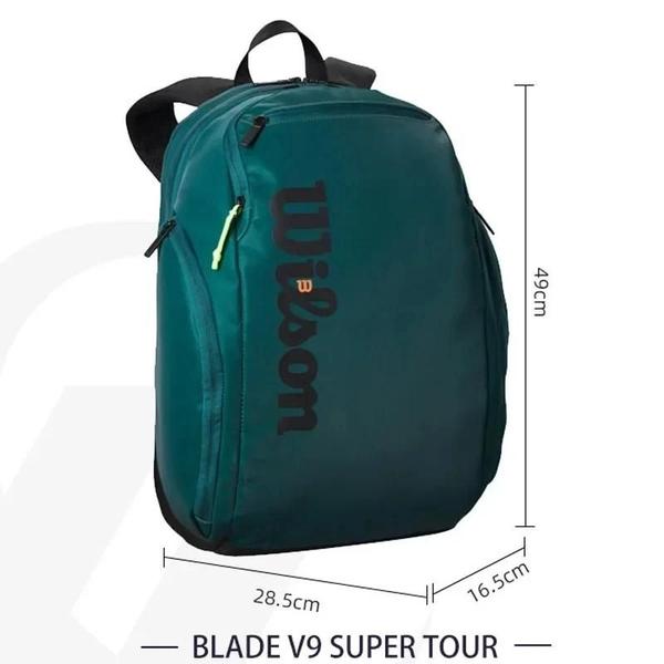 Imagem de Wilson Mochila Blade Super Tour Mochila V9 Color Verde Esmeralda