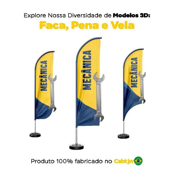 Wind Banner 3D Kit Completo Mecânica Dupla Face Vários - Prime Decor Festas Imagem de Wind Banner 3D Kit Completo Mecânica Dupla Face Vários