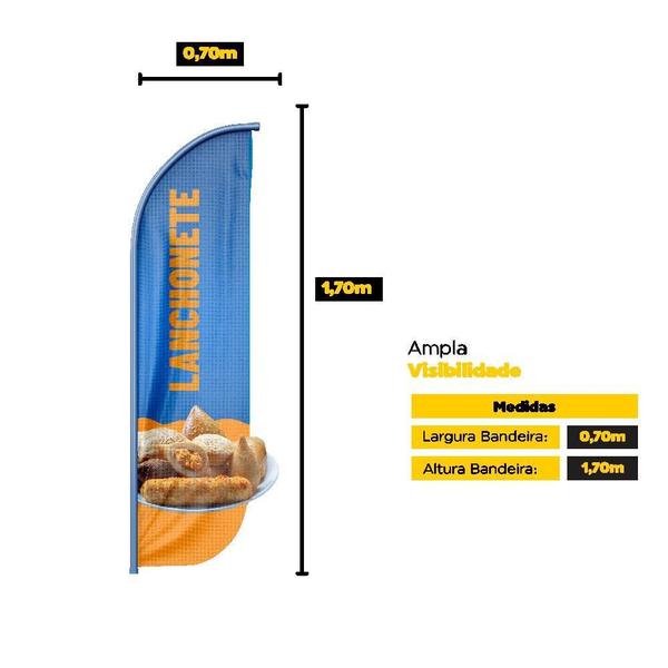 Wind Banner 3D Pena Dupla Face Somente Tecido 170X70Cm - Prime Decor Festas Imagem de Wind Banner 3D Pena Dupla Face Somente Tecido 170X70Cm