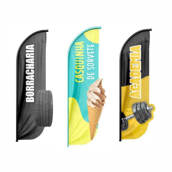 Wind Banner 3D Pena Dupla Face Somente Tecido 170X70Cm - Prime Decor Festas Imagem de Wind Banner 3D Pena Dupla Face Somente Tecido 170X70Cm
