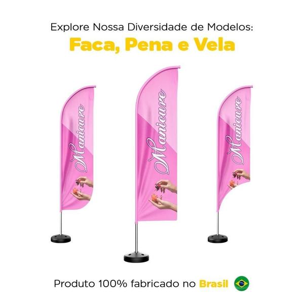 Wind Banner Grande Kit Completo Dupla Face Vários Modelos - Prime Decor Festas Imagem de Wind Banner Grande Kit Completo Dupla Face Vários Modelos