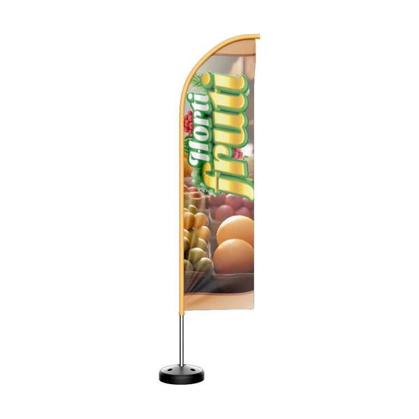 Imagem de Wind Banner Kit Completo Horti Fruti Dupla Face